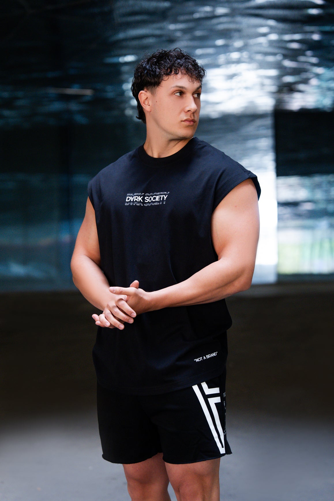 Exodus Raw Tee "ONIX"